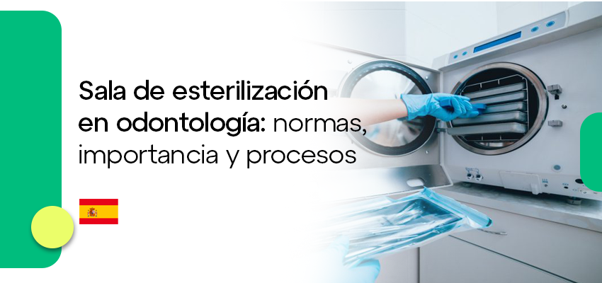 Sala de esterilización en odontología