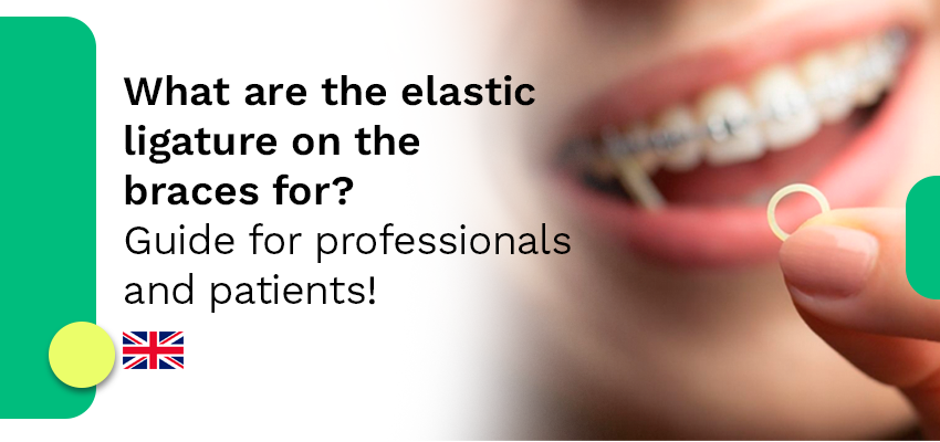 What is the elastic ligature on the Braces for