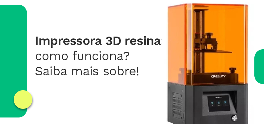 Impressora 3D de resina na odontologia