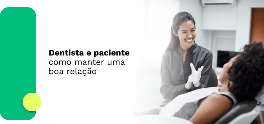 Dentista e paciente